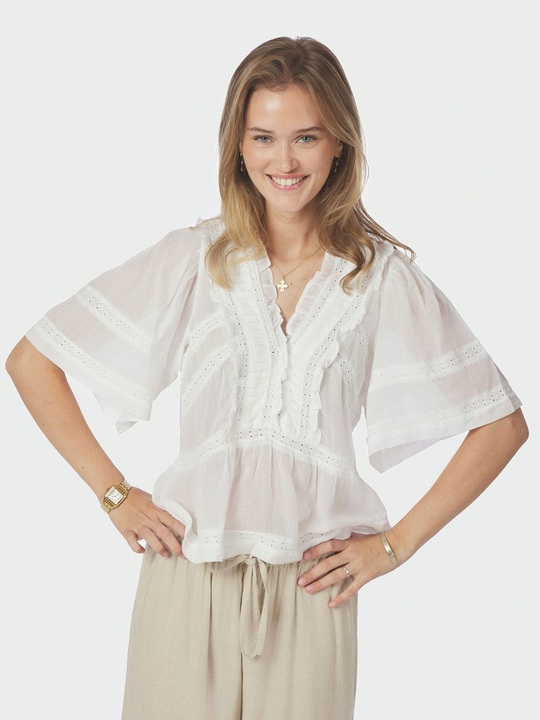 Evienne S Voile Top