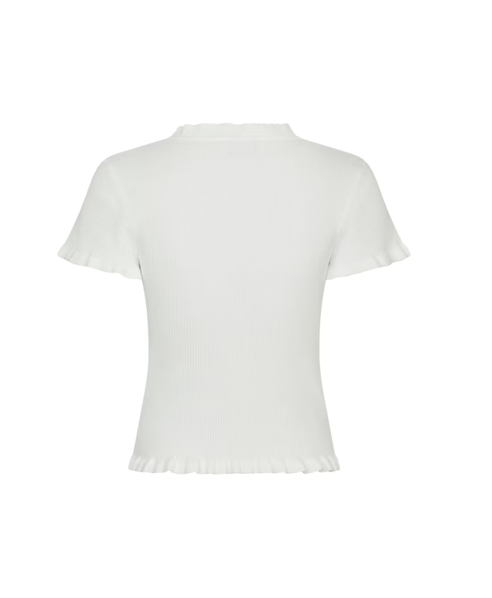 Esla Frill Knit Tee