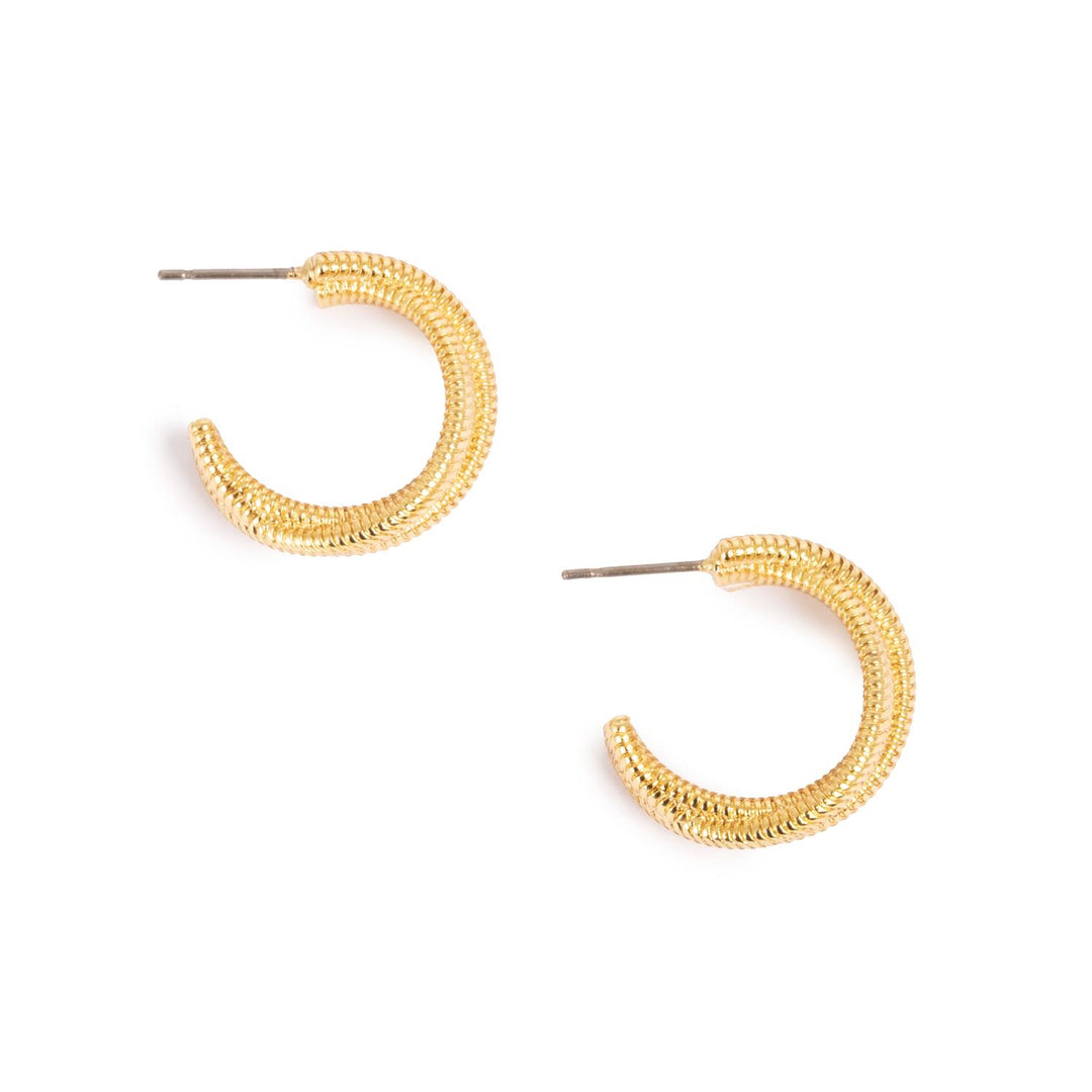 Tone damli - Sweet Fever Gold Hoops
