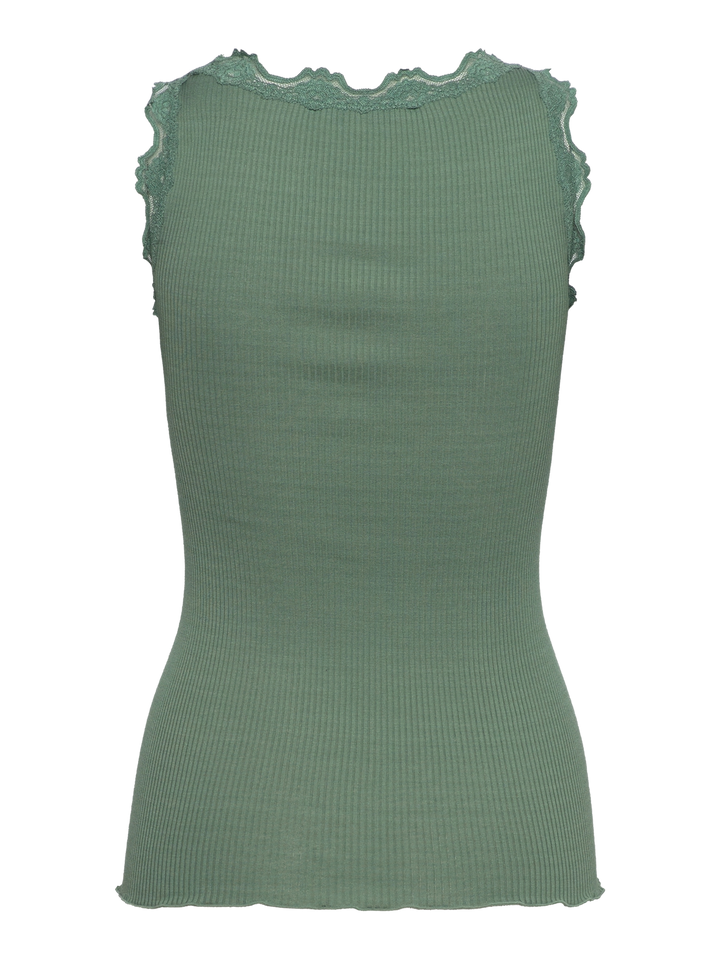 RWBabette Silk SL U-neck Lace Top