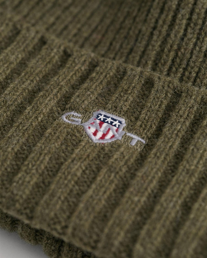 Gant Unisex Shield Wool Beanie