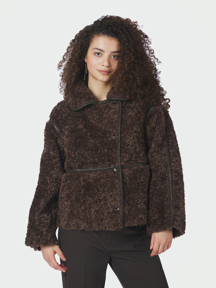 Castor Faux Fur Jacket