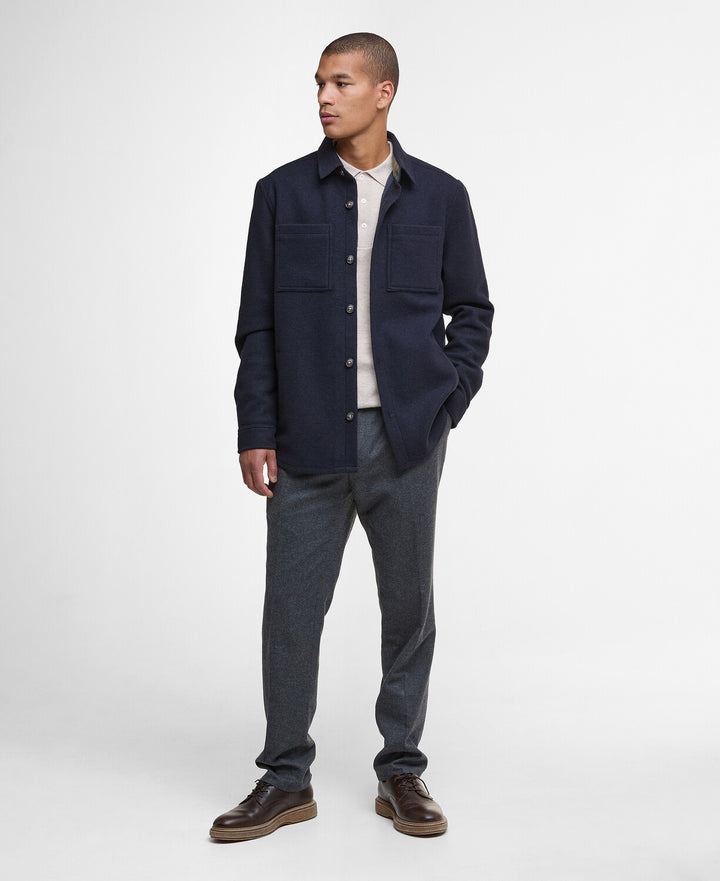 Marlow Tailored Wool Blend Overshirt