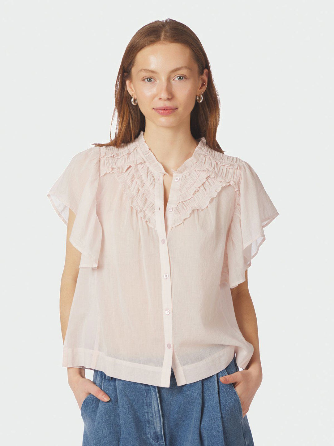 Vinsa S Voile Top