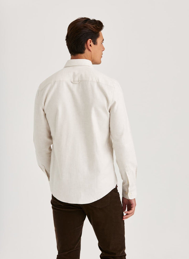 Twill Flannel Shirt - Slim Fit
