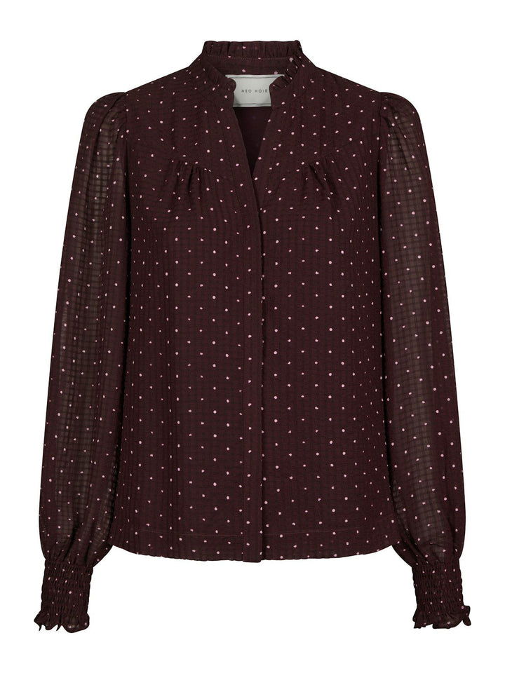 Astrida Dotted Blouse