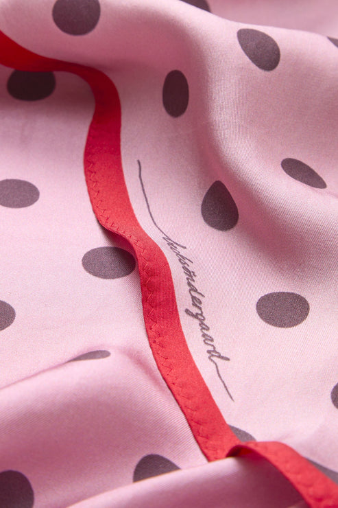 Polka Triangle Sia Scarf