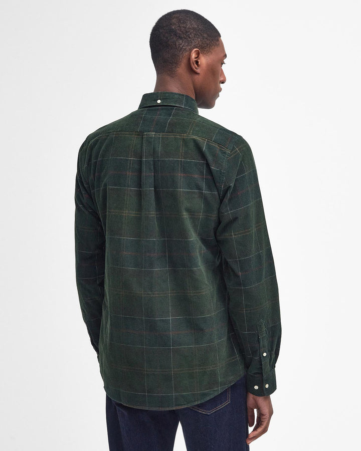Blair Tailored Tartan Cord Shirt