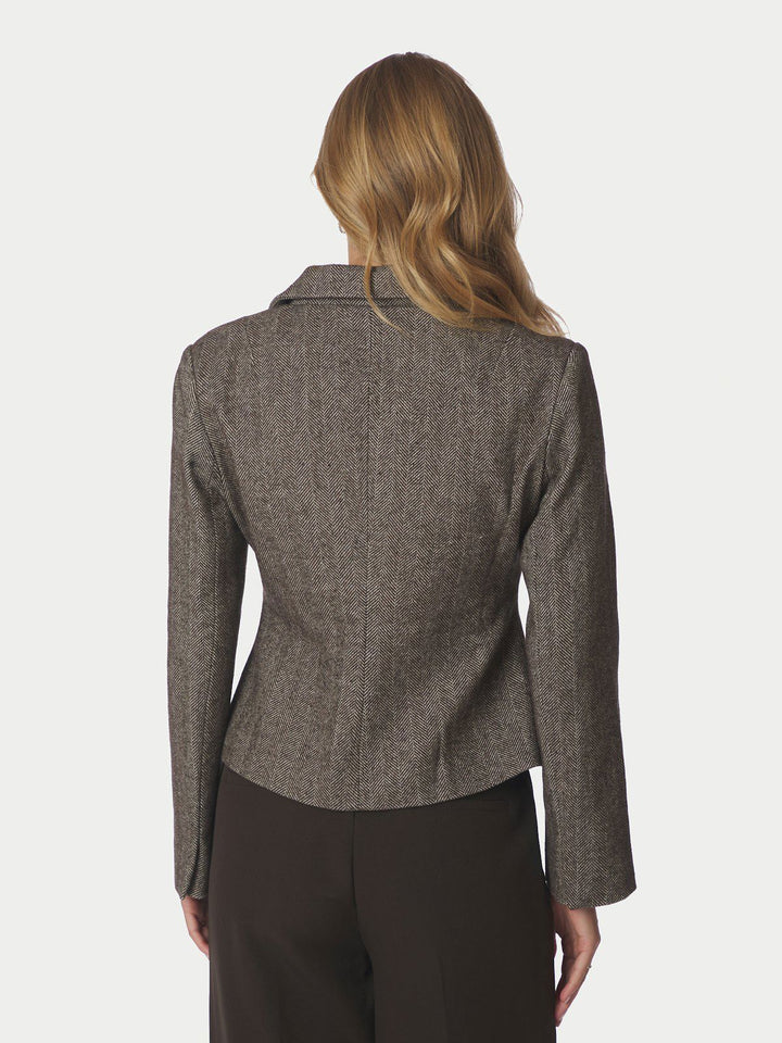 Valia Herringbone S Blazer