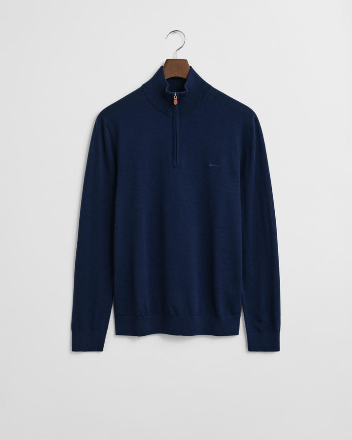 Extrafine Merino Wool Half Zip