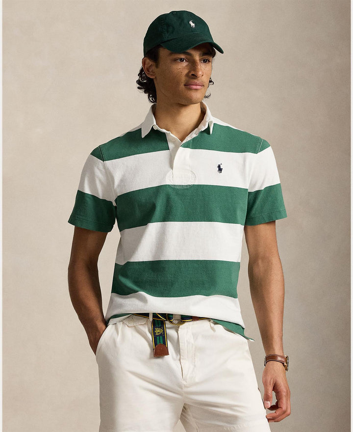 Classic Fit Short-Sleeve Rugby Shirt