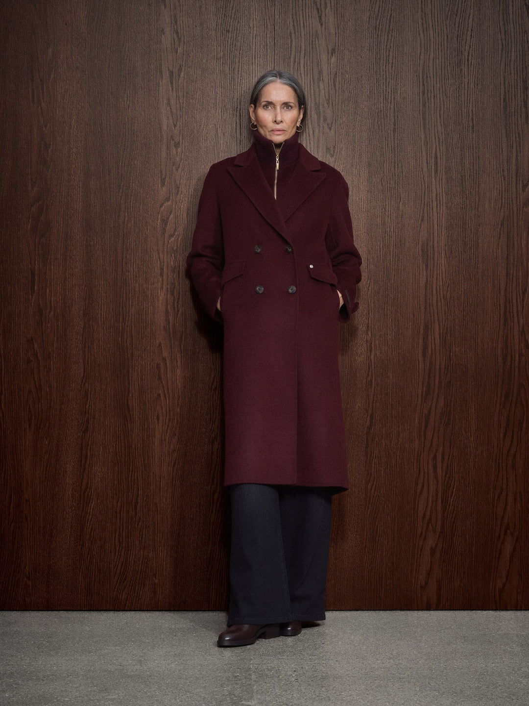 Mmalva Loisa Mock Neck Coat