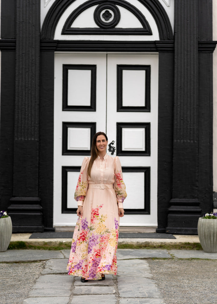 Organza Belt Dress