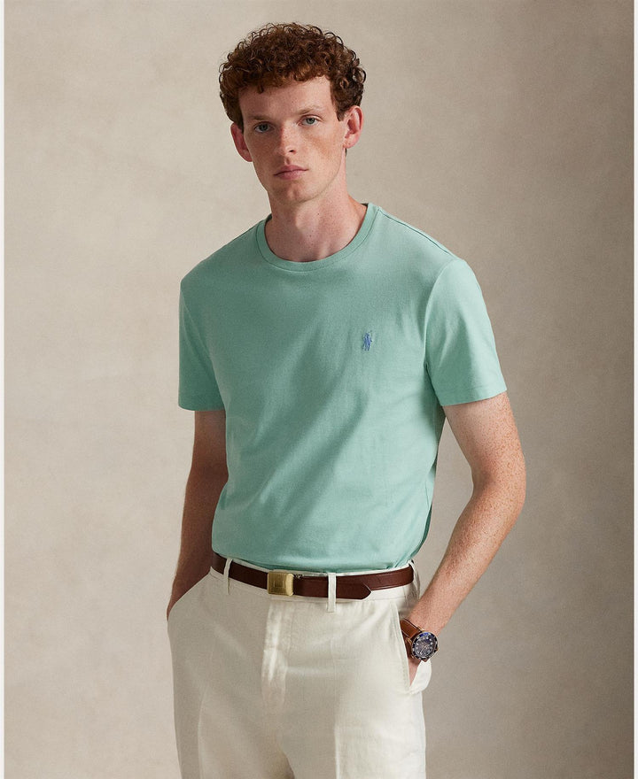 Custom Slim Fit Jersey Crewneck T-Shirt