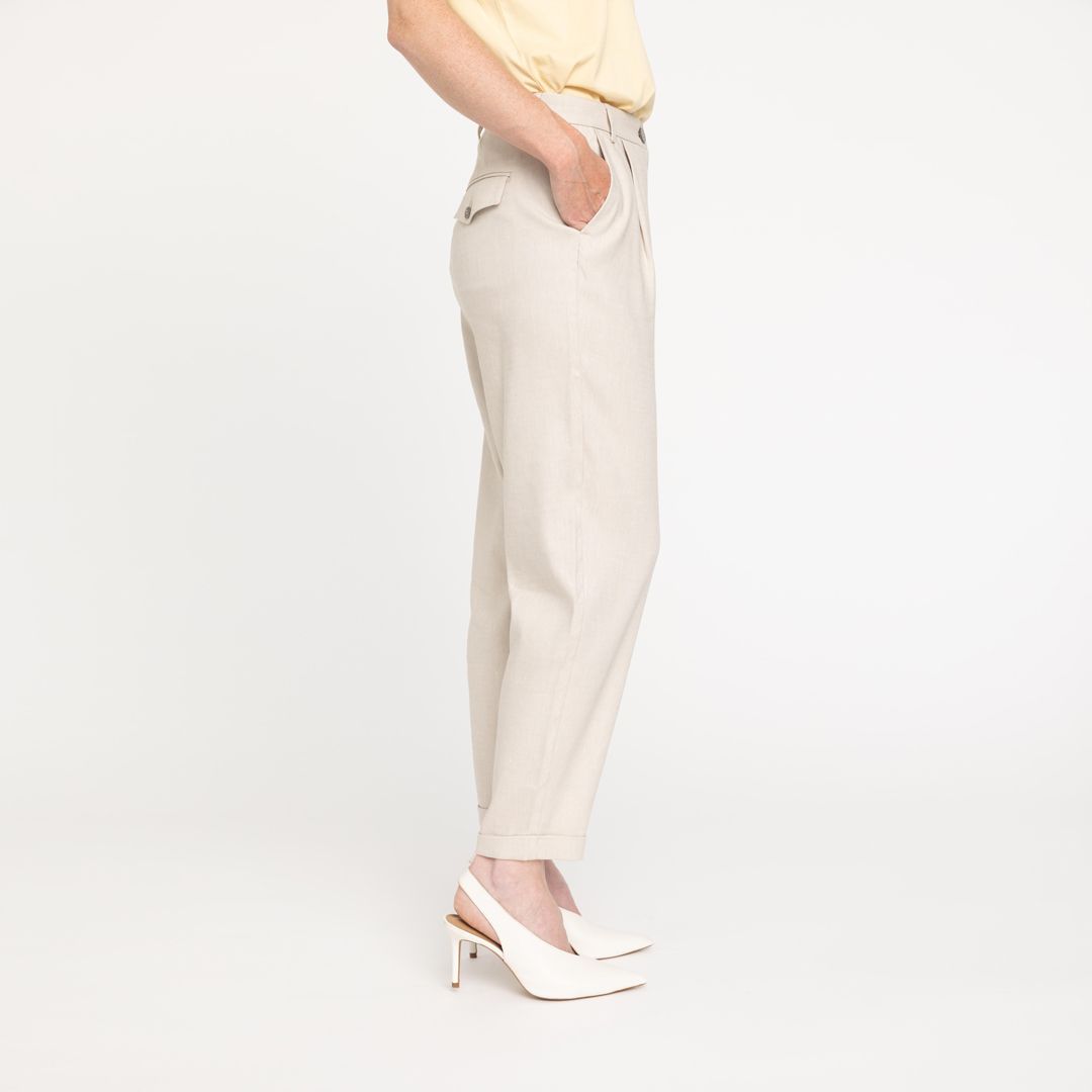 MalouFV 769 Pants Sand Linen