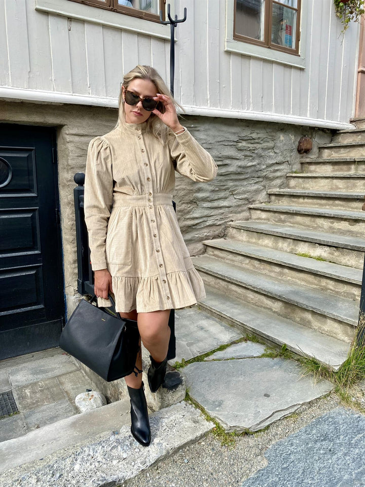 Corduroy Mini Dress