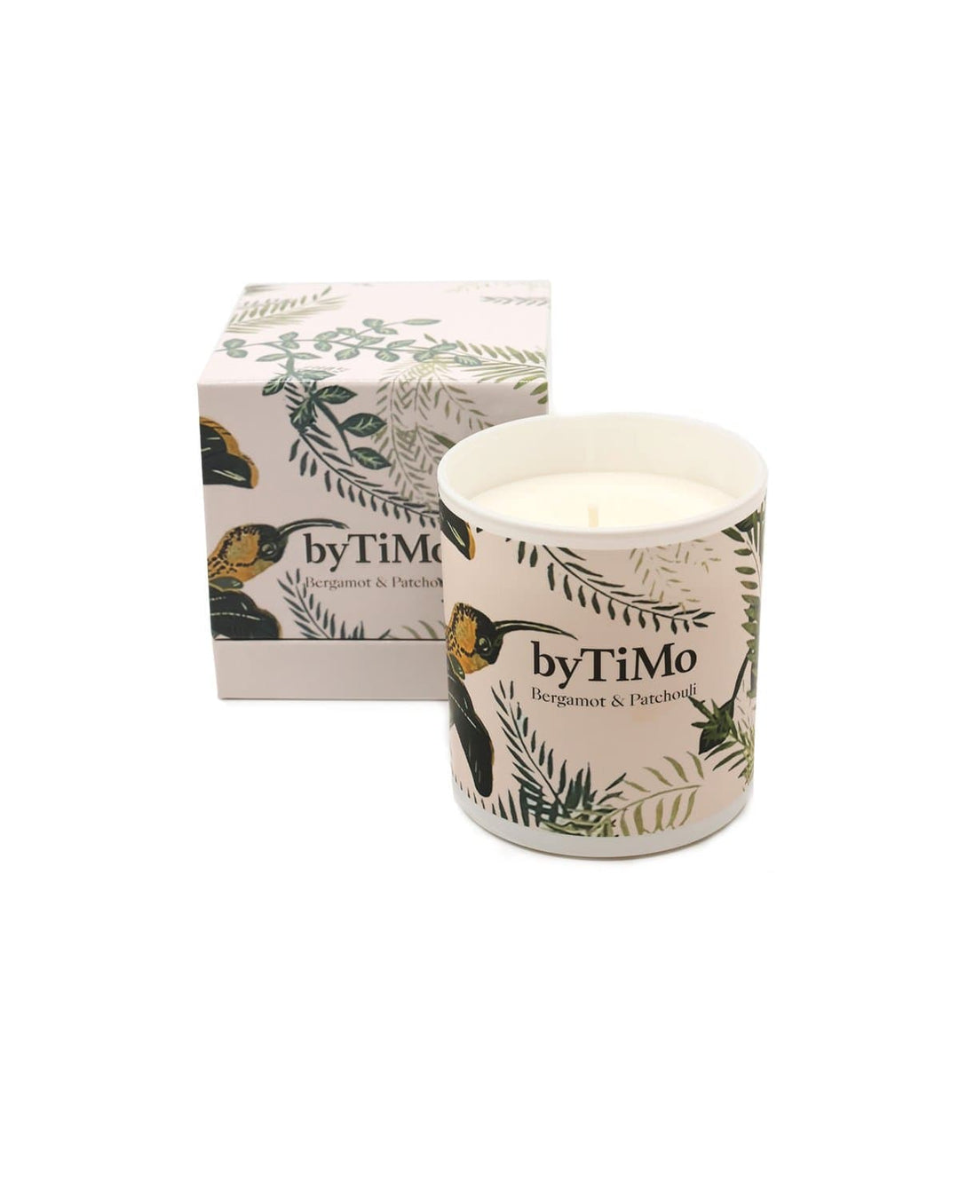 Bergamot and Patchouli Scented Candle