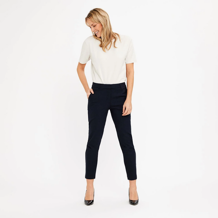 KylieFV Crop 396 Midnight Slim Pants