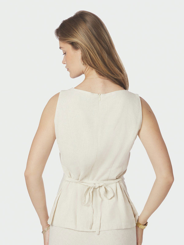 Nassa Linen Top