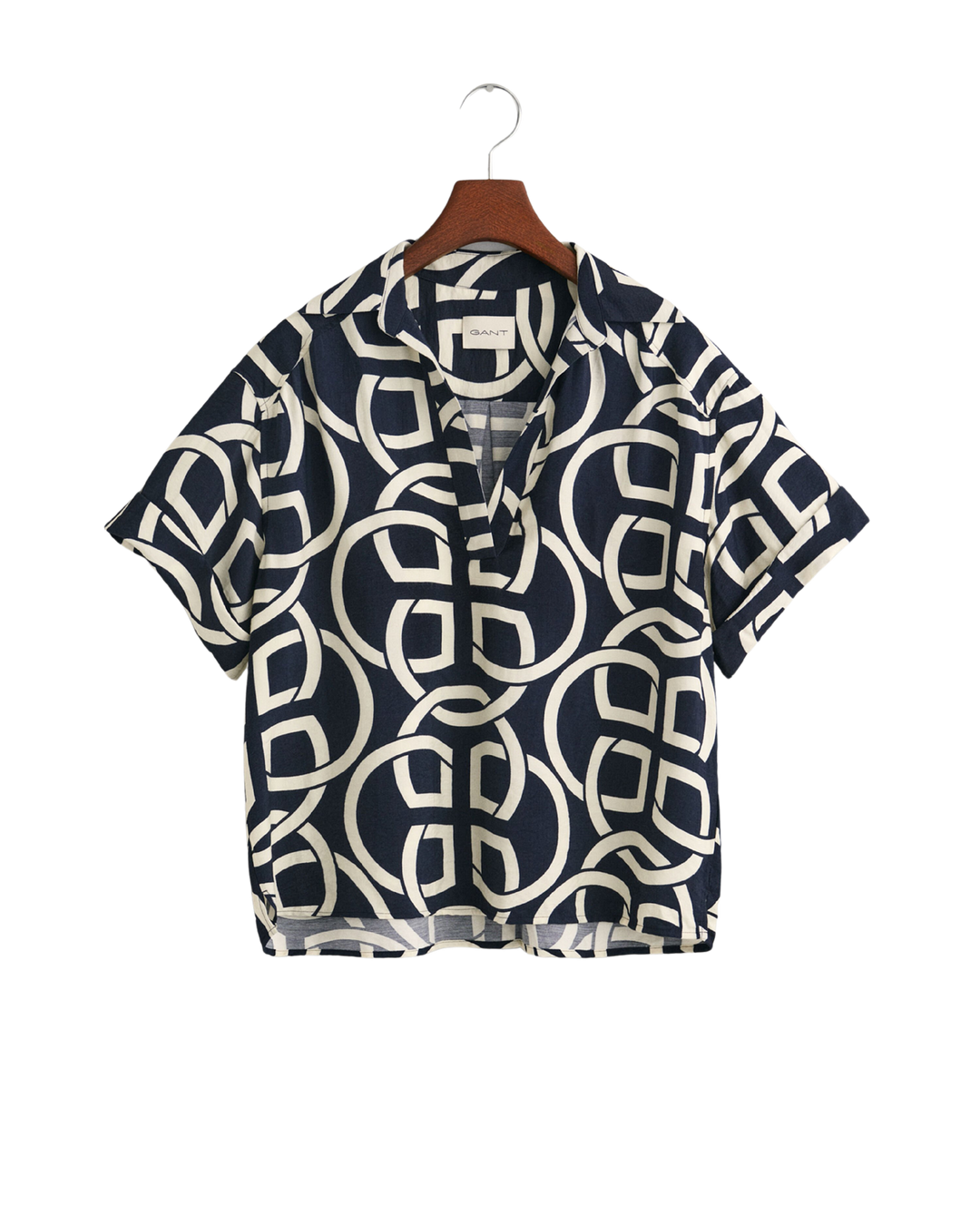 Monogram Print Shirt