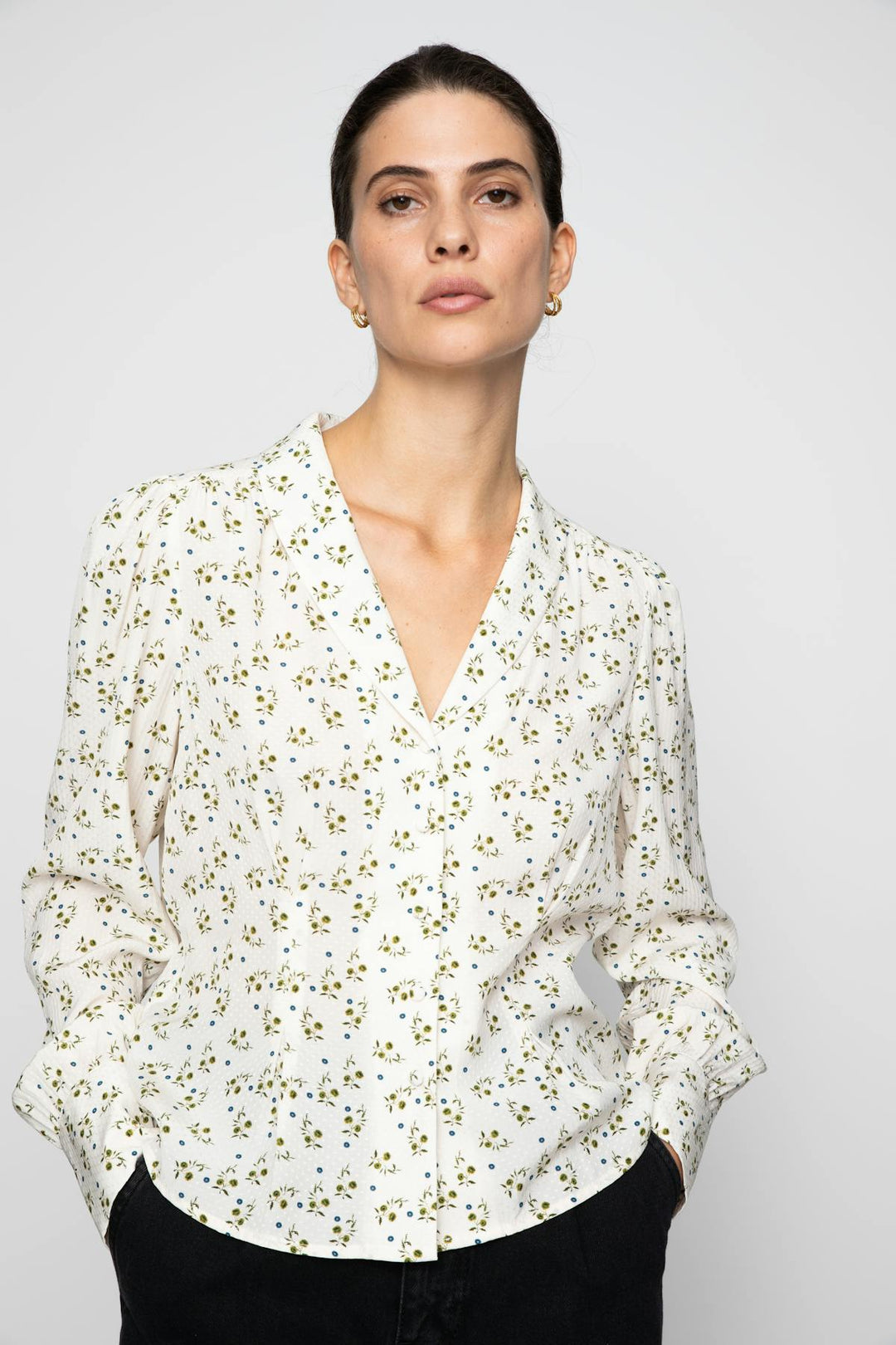 Ylva Print Blouse