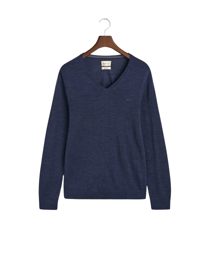 Extrafine Merino Wool V-Neck