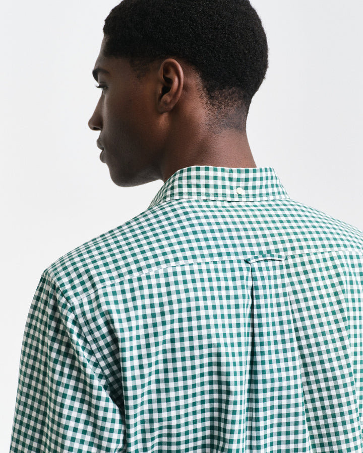 Reg Classic Poplin Gingham Shirt