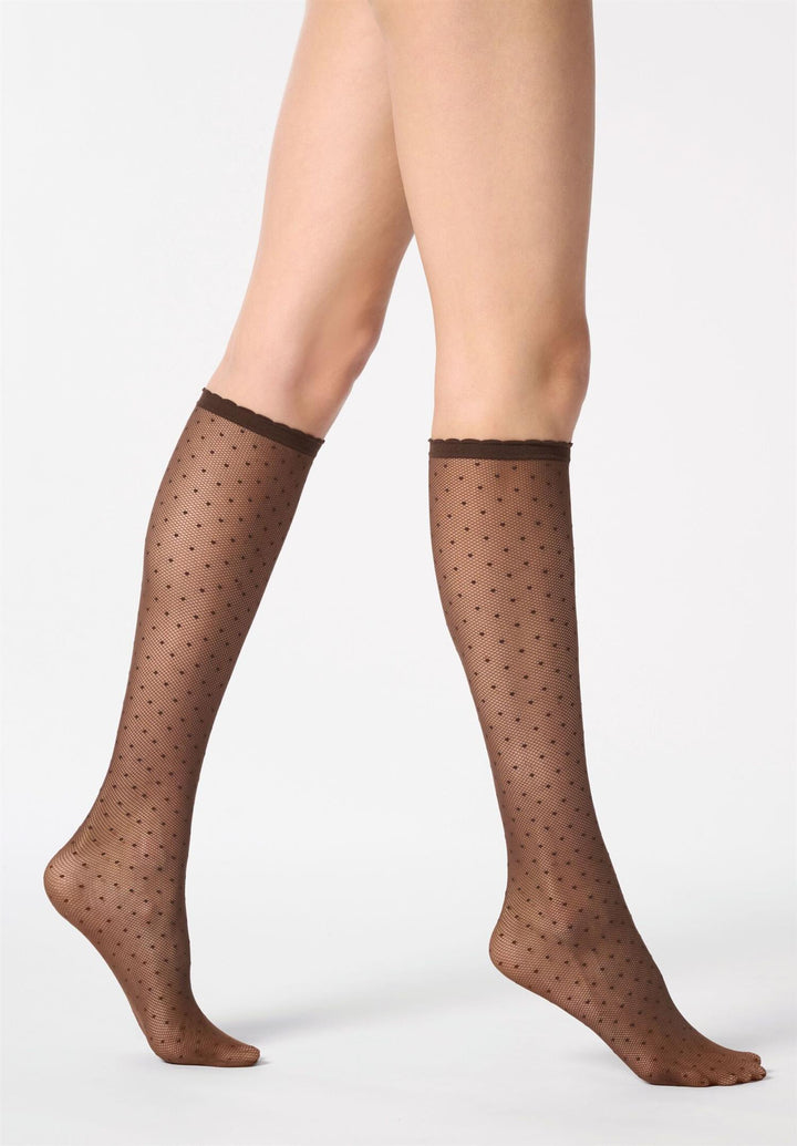 Plumetis Knee High