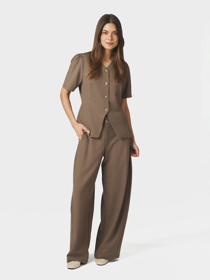 Jules Pinstripe Blouse