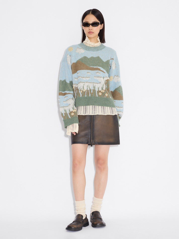 Tine Landscape Crew Neck