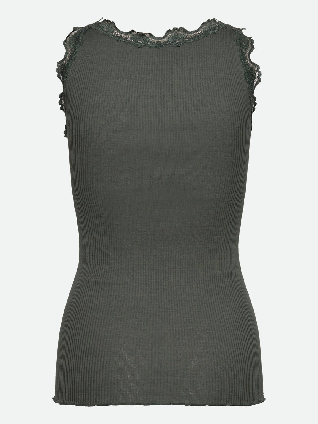 RWBabette Silk SL U-neck Lace Top