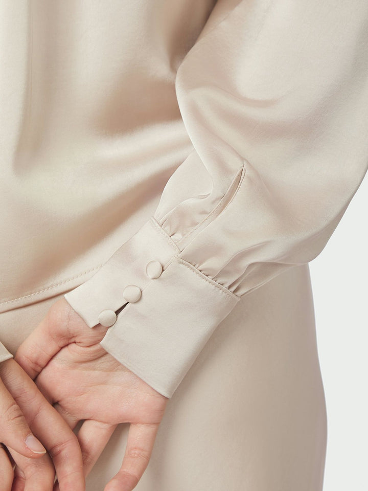 Rosslyn Heavy Sateen Blouse