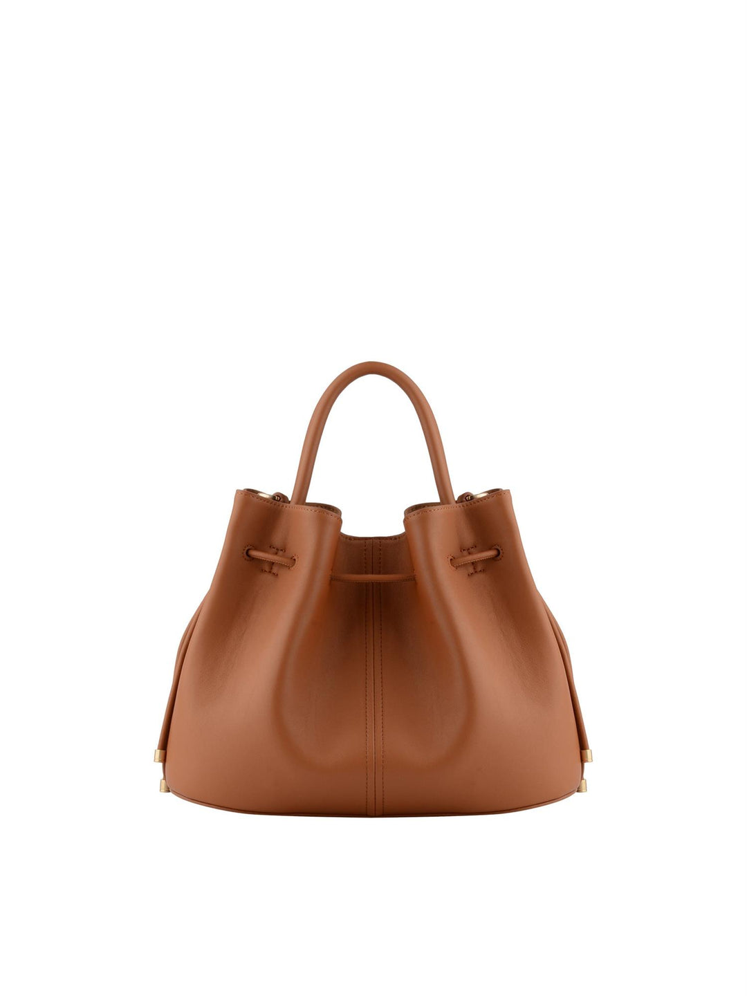 cowhide leather medium size satchel