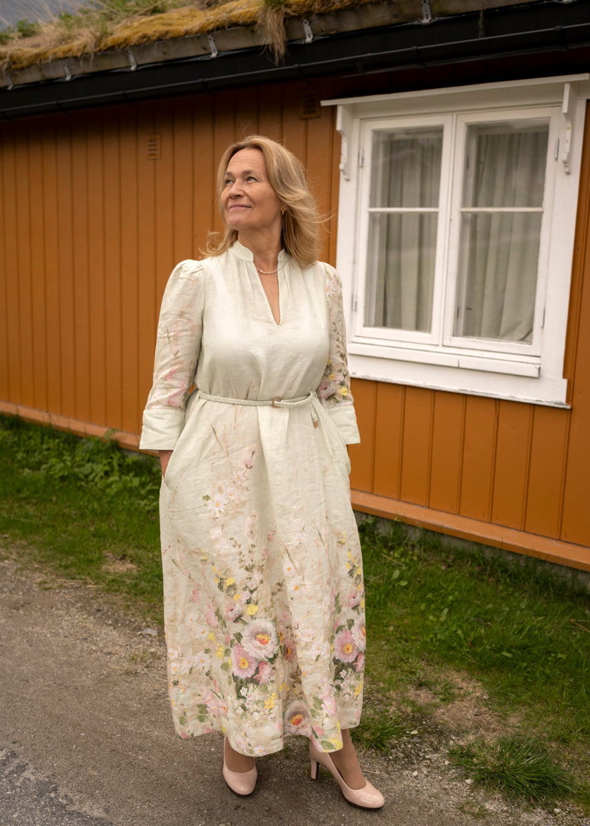 Linen Shift Dress