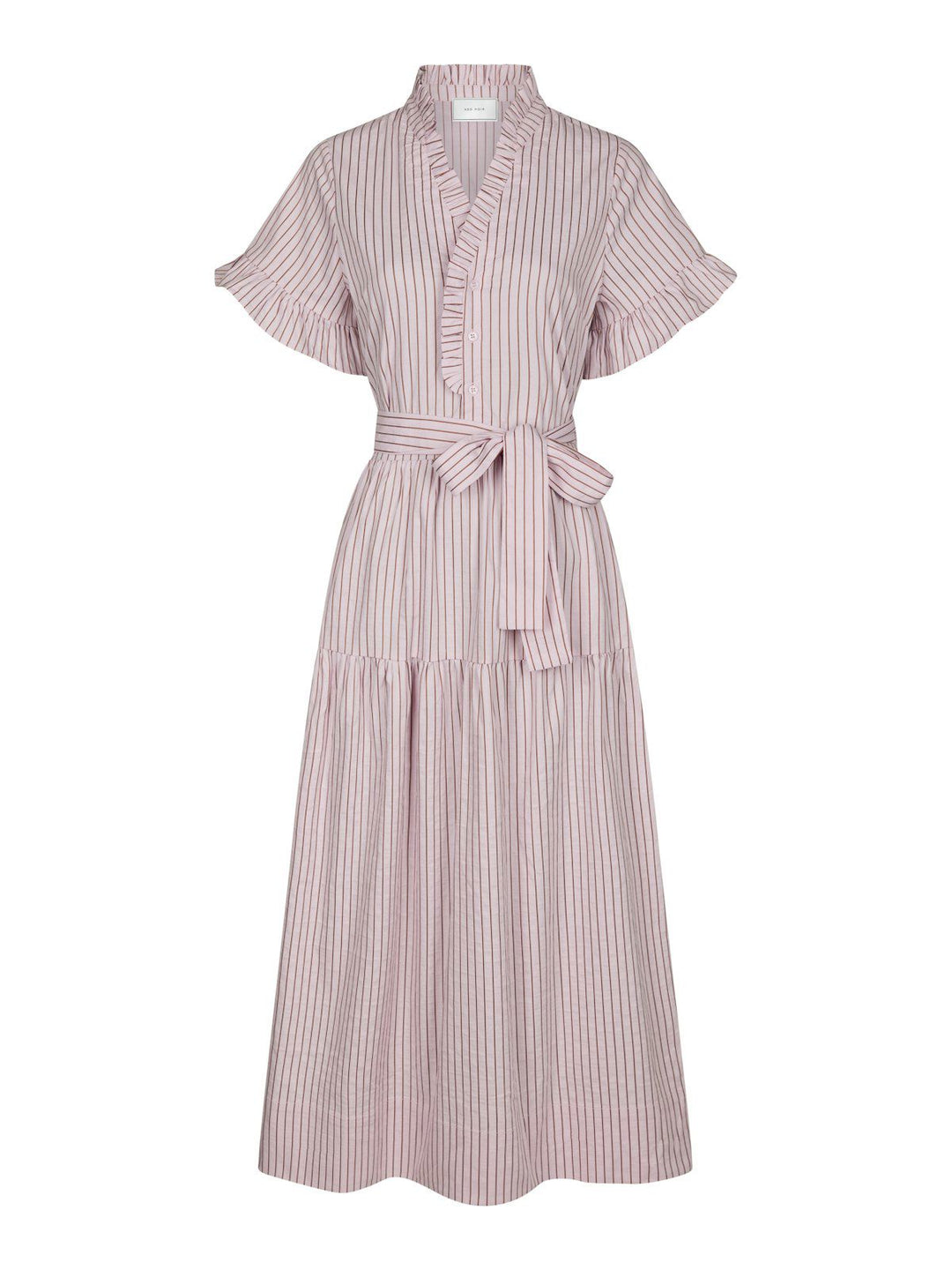Nessie Structure Stripe Dress