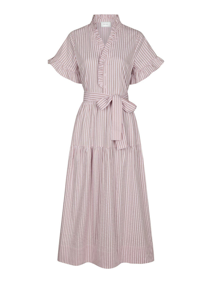 Nessie Structure Stripe Dress