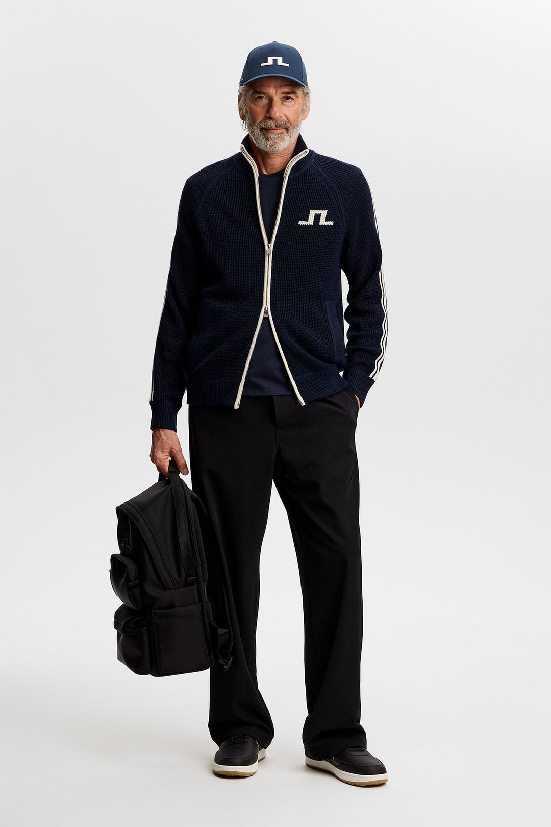 Craig Zip Knit Cardigan