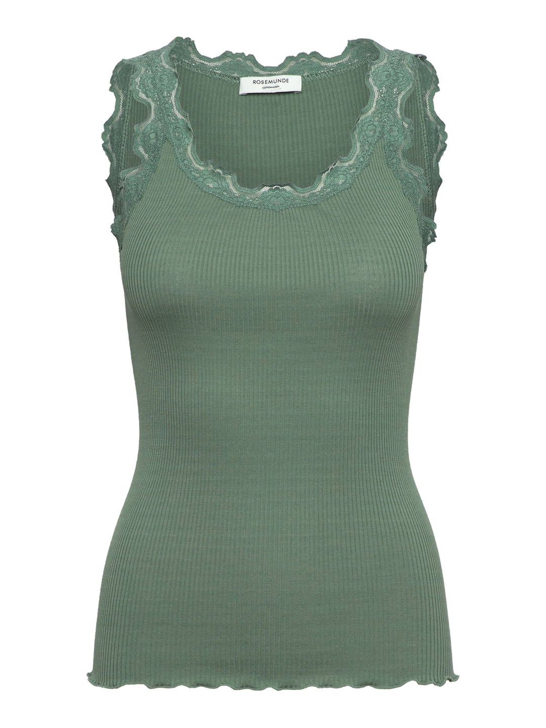 RWBabette Silk SL U-neck Lace Top