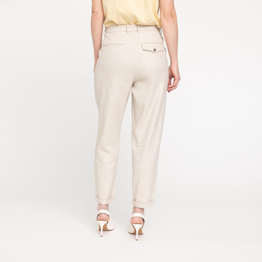 MalouFV 769 Pants Sand Linen