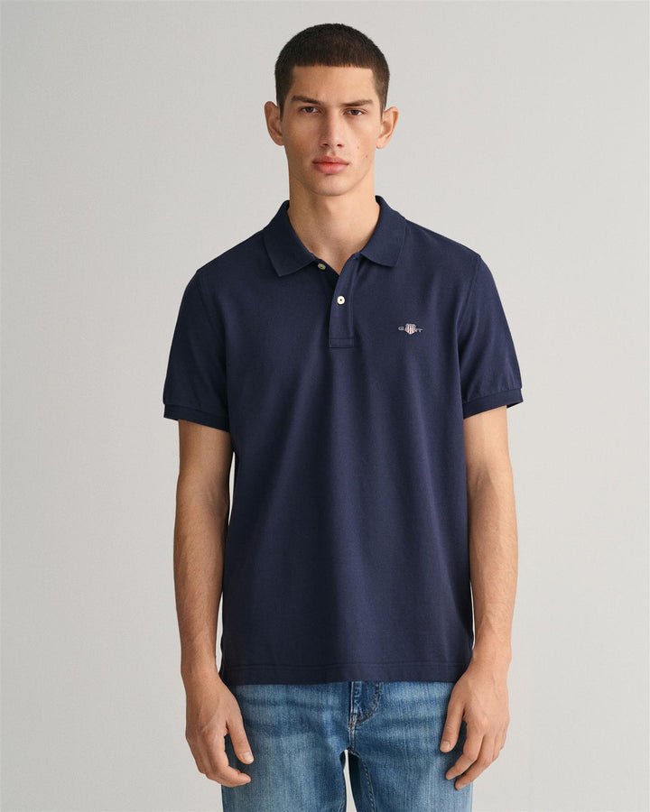 Shield Pique Polo Shirt