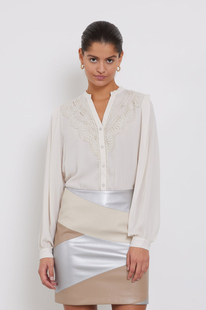 Camilla Abenas Lace Blouse