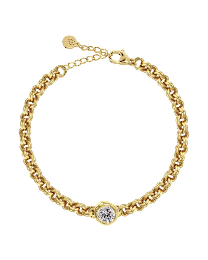 Ocean Gem Bracelet L Gold