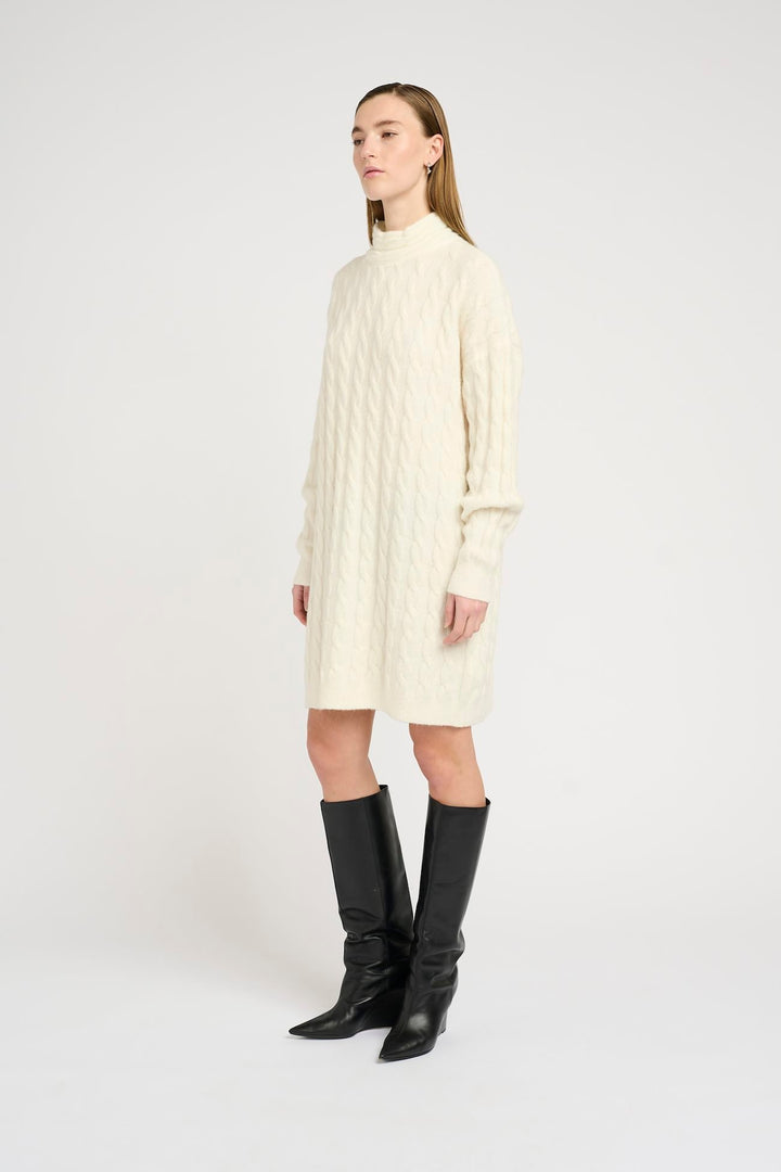 AlphaGZ Cable Knit Dress