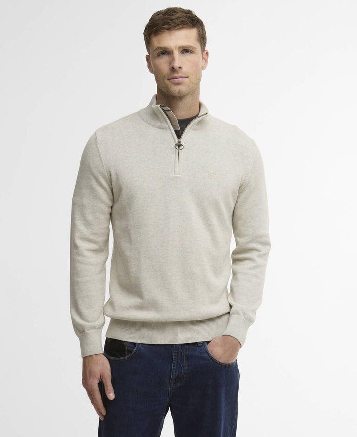 Cotton Quarter Zip