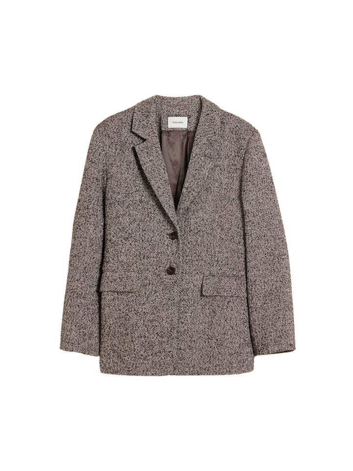 Emi Herrinbone Blazer