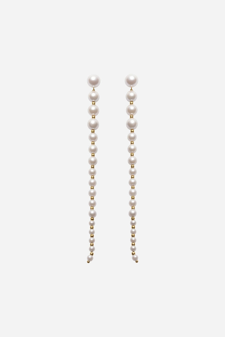 The Long Pearl Earrings