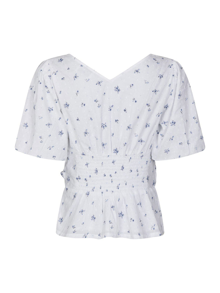 Sapura Flower Dobby Blouse
