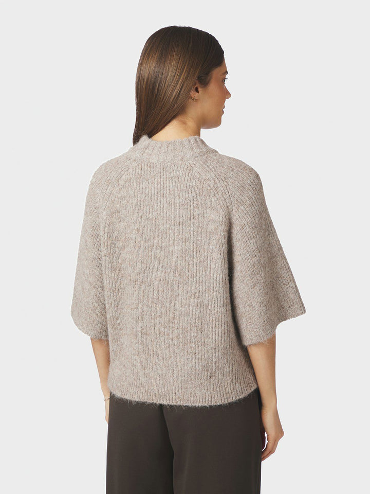 Bandi Fluffy Knit Blouse
