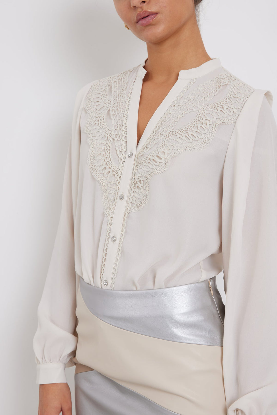 Camilla Abenas Lace Blouse