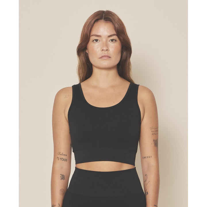 Soft Rib Seamless Crop Top